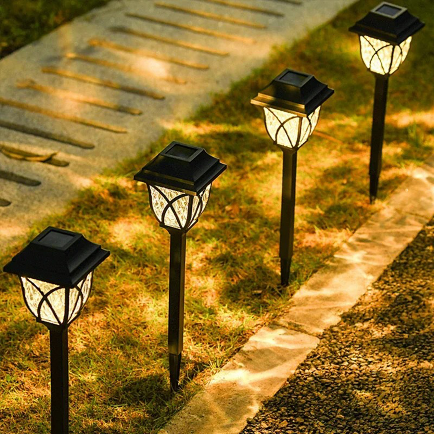CRK ModernGlow Solar Garden Lights